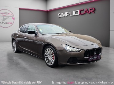 Maserati ghibli 3.0 v6 275ch d a occasion simplicicar lagny  simplicicar simplicibike france