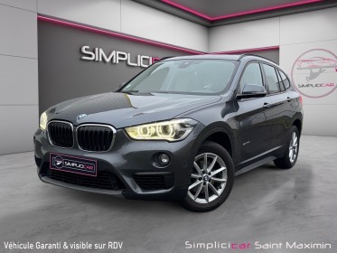 Bmw x1 f48 sdrive 18d 150 ch lounge occasion simplicicar st-maximin simplicicar simplicibike france