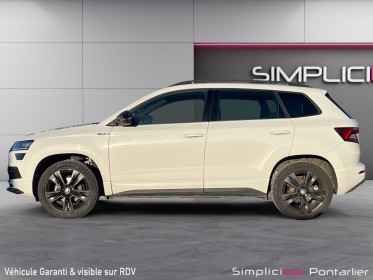 Skoda karoq 1.5 tsi 150 ch act dsg7 sportline occasion simplicicar pontarlier simplicicar simplicibike france