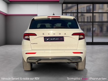 Skoda karoq 1.5 tsi 150 ch act dsg7 sportline occasion simplicicar pontarlier simplicicar simplicibike france