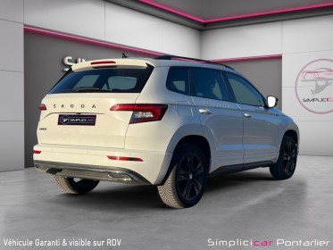 Skoda karoq 1.5 tsi 150 ch act dsg7 sportline occasion simplicicar pontarlier simplicicar simplicibike france