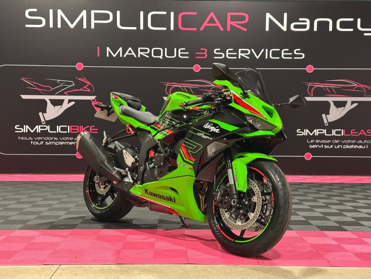 Kawasaki  ninja zx-6r 636 2024 garantie constructeur 2028 occasion simplicicar nancy simplicicar simplicibike france