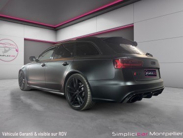 Audi rs6 avant v8 4.0tfsi 560ch toutes options toit ouvrant affichage tÊte haute sieges Électriques malus payé occasion...