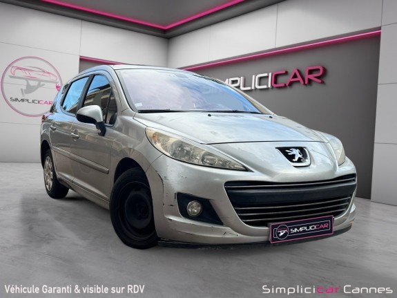 Peugeot 207 sw 1.6 hdi 90 ch blue lion active - garantie 1 an occasion cannes (06) simplicicar simplicibike france