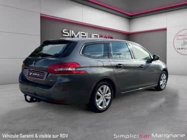 Peugeot 308 sw 1.6 bluehdi 120ch ss bvm6 active garantie 12 mois bluetooth / gps / attelage / reg-lim radar ar occasion...