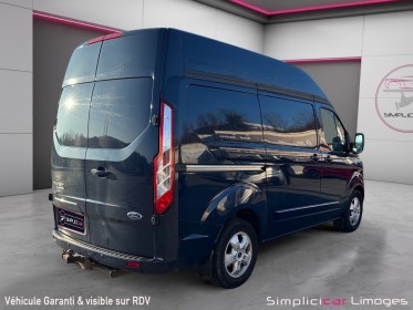 Ford transit custom fourgon 290 l1h2 2.0 tdci 130 ss bva trend business occasion simplicicar limoges  simplicicar...