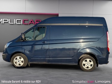 Ford transit custom fourgon 290 l1h2 2.0 tdci 130 ss bva trend business occasion simplicicar limoges  simplicicar...