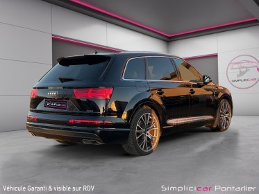 Audi q7 q7 3.0. v6 tdi clean diesel 272 tiptronic 8 quattro 7pl s line occasion simplicicar pontarlier simplicicar...