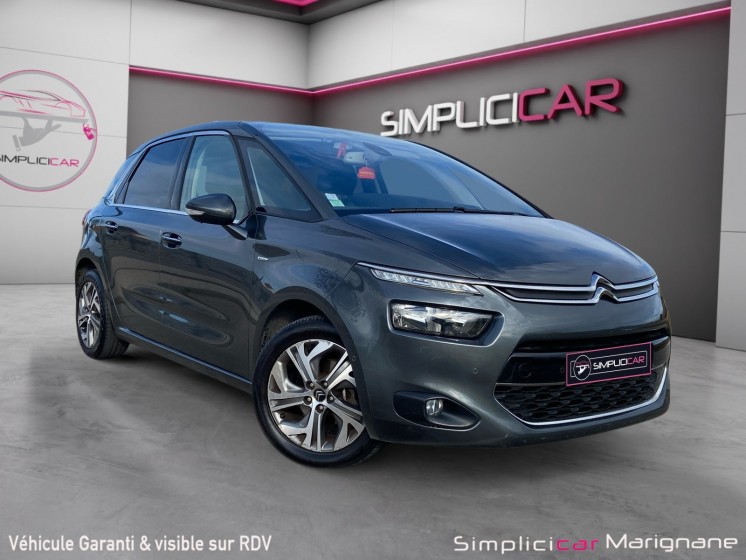 Citroen c4 picasso e-hdi 115 exclusive etg6 camera/sieges massant/hayon electrique - garantie 12 mois - occasion simplicicar...