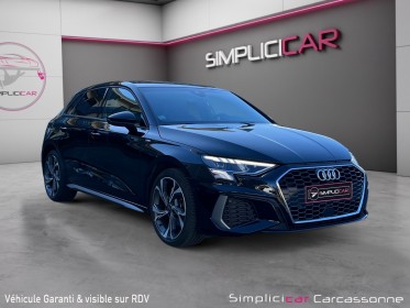 Audi a3 sportback 35 tfsi mild hybrid 150 s tronic 7 s line occasion simplicicar carcassonne simplicicar simplicibike france