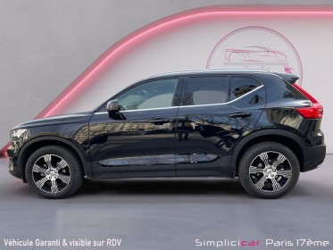 Volvo xc40 t3 163 ch geartronic 8 inscription luxe occasion paris 17ème (75)(porte maillot) simplicicar simplicibike france