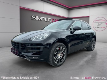 Porsche macan 3.6 400 ch v6 turbo - sièges chauffants/ventilés - pack chrono - toit ouvrant occasion simplicicar rennes...