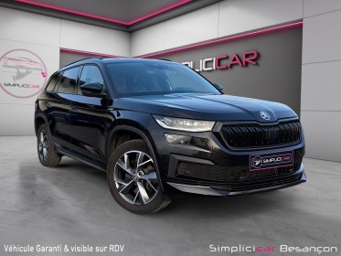 Skoda kodiaq 2.0 tdi 150ch dsg7 sportline / 7 places / attelage occasion simplicicar besanÇon simplicicar simplicibike france