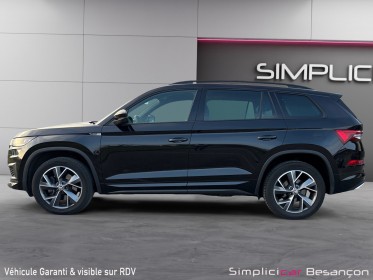 Skoda kodiaq 2.0 tdi 150ch dsg7 sportline / 7 places / attelage occasion simplicicar besanÇon simplicicar simplicibike france