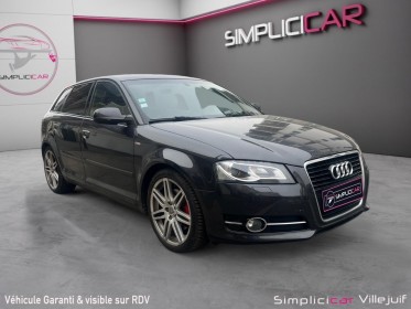 Audi a3 sportback 2.0 tfsi 200 s line radar de recul bluetooh sièges Électriques/chauffants garantie 12 mois occasion...