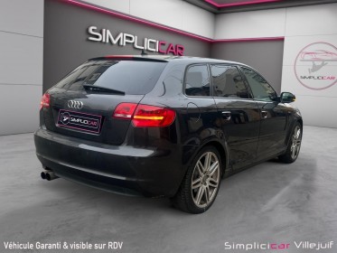 Audi a3 sportback 2.0 tfsi 200 s line radar de recul bluetooh sièges Électriques/chauffants garantie 12 mois occasion...