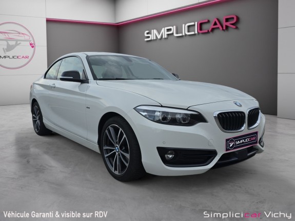 Bmw serie 2 coupe f22 lci 218d 150 ch bva8 sport entretien full bmw garantie 12 mois occasion simplicicar vichy simplicicar...