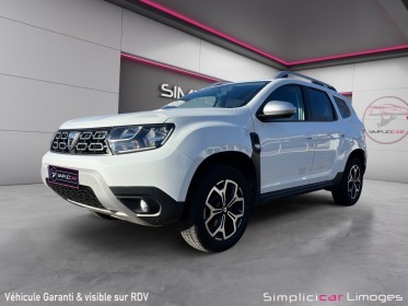 Dacia duster blue dci 115 4x2 prestige occasion simplicicar limoges  simplicicar simplicibike france