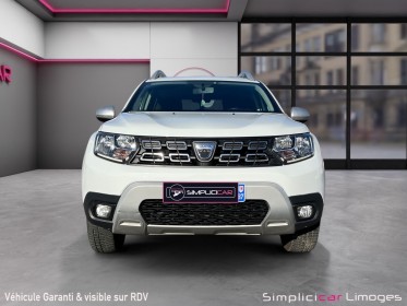 Dacia duster blue dci 115 4x2 prestige occasion simplicicar limoges  simplicicar simplicibike france