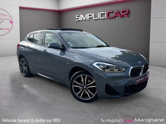 Bmw x2 f39 sdrive 18i 140 ch dkg7  pack m/toit ouvrant pano/camera/hayon elec /garantie 12mois occasion simplicicar marignane...