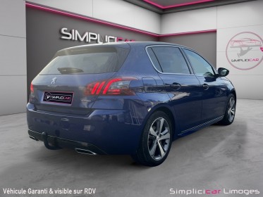 Peugeot 308 bluehdi 130ch ss bvm6 gt line occasion simplicicar limoges  simplicicar simplicibike france