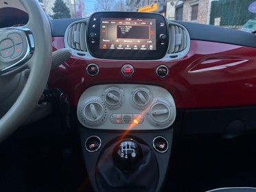 Fiat 500 serie 6 1.2 69 ch eco pack lounge, toit pano, bluetooth garantie 12 mois occasion simplicicar villejuif  simplicicar...