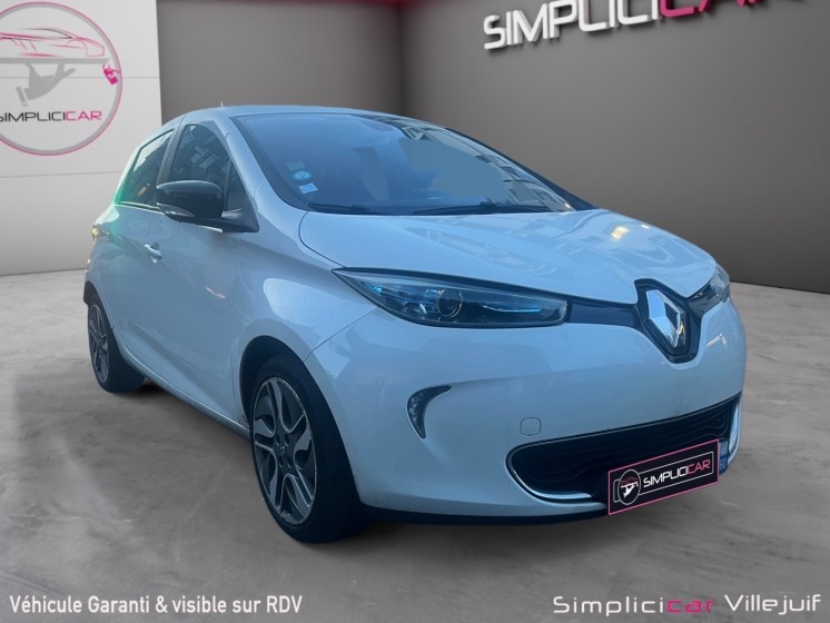 Renault zoe intens, batterie inclus, garantie 12 mois occasion simplicicar villejuif  simplicicar simplicibike france