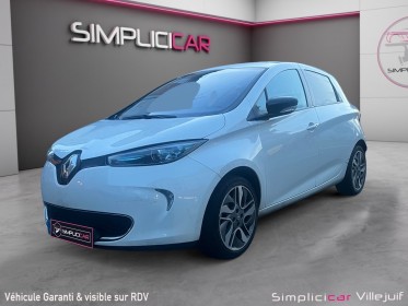 Renault zoe intens, batterie inclus, garantie 12 mois occasion simplicicar villejuif  simplicicar simplicibike france