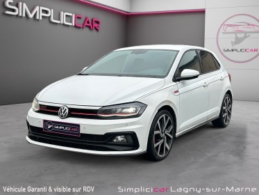 Volkswagen polo 2.0 tsi 200 ss dsg6 gti occasion simplicicar lagny  simplicicar simplicibike france