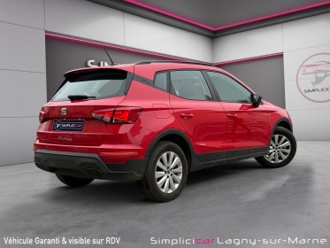 Seat arona 1.0 tsi 95 ch start/stop bvm5 garantie seat jusqu'en 05/2027 occasion simplicicar lagny  simplicicar simplicibike...