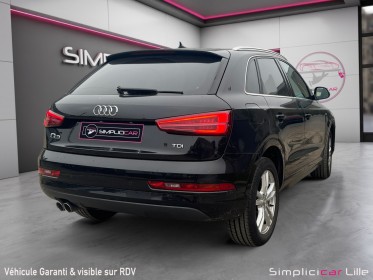 Audi q3 2.0 tdi s line occasion simplicicar lille  simplicicar simplicibike france