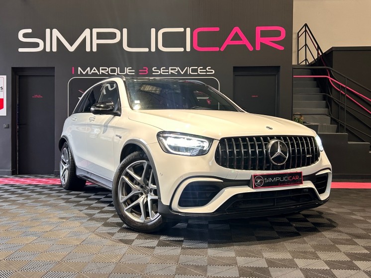 Mercedes glc 63 amg 9g-tronic 4matic pack ete/hiver - garantie 12 mois - occasion  simplicicar aix les bains simplicicar...