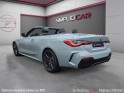 Bmw serie 4 cabriolet g23 m440i xdrive 374 ch bva8 1er main suivi bmw full option tva récupérable occasion paris 17ème...