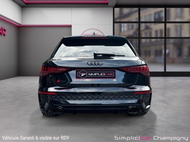 Audi rs3 sportback 2.5 tfsi 400 s tronic 7 quattro - toit ouvrant - caméra de recul - véhicule francais occasion...