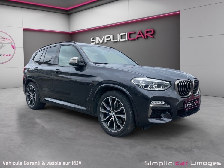 Bmw x3 g01 m40d 326ch bva8 occasion simplicicar limoges  simplicicar simplicibike france