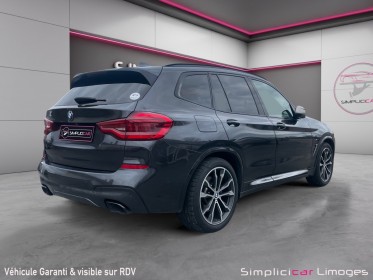 Bmw x3 g01 m40d 326ch bva8 occasion simplicicar limoges  simplicicar simplicibike france