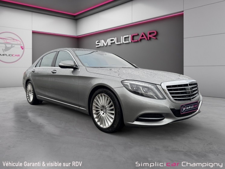 Mercedes classe s 500 e l executive - sono burmester - sièges chauffants - ecran tv occasion champigny-sur-marne (94)...