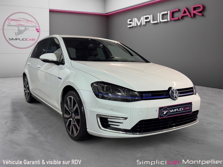 Volkswagen golf 1.4 tsi 204 hybride rechargeable dsg6 gte occasion montpellier (34) simplicicar simplicibike france