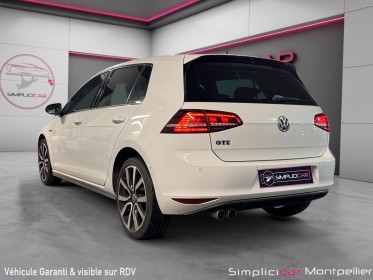 Volkswagen golf 1.4 tsi 204 hybride rechargeable dsg6 gte occasion montpellier (34) simplicicar simplicibike france