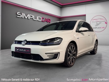 Volkswagen golf 1.4 tsi 204 hybride rechargeable dsg6 gte occasion montpellier (34) simplicicar simplicibike france