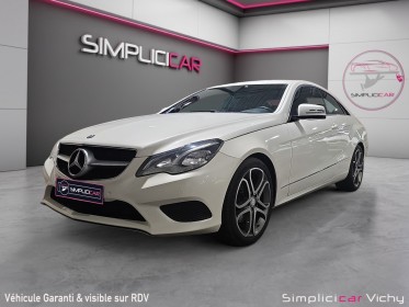 Mercedes classe e coupe 2.0 184 ch 200 fascination révisée garantie 12 mois occasion simplicicar vichy simplicicar...