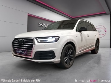 Audi q7 3.0 v6 tdi 272ch tiptronic 8 quattro 7pl s line / origine france / garantie 12 mois occasion simplicicar nancy...