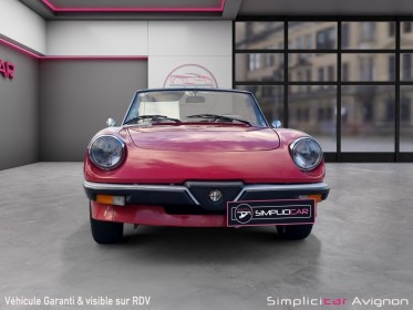 Alfa romeo spider fl  1.6 109ch  le printemps arrive  avec ce magnifique cabriolet dossier complet occasion avignon (84)...