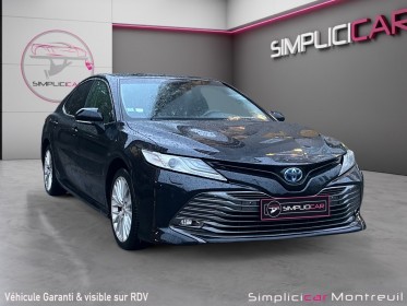 Toyota camry hybride 218ch 2wd design entretiens toyota garantie 12 mois occasion montreuil (porte de vincennes)(75)...