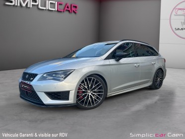 Seat leon st 2.0 tsi 290 cupra dsg6. garantie 12 mois. caméra de recul, carplay,toit ouvrant. occasion simplicicar caen ...