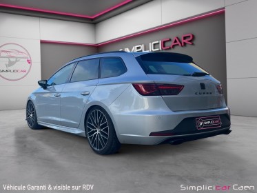 Seat leon st 2.0 tsi 290 cupra dsg6. garantie 12 mois. caméra de recul, carplay,toit ouvrant. occasion simplicicar caen ...