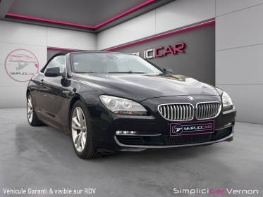 Bmw serie 6 cab f12 650i 407ch luxe a  full cuir beige  garantie 12 mois occasion simplicicar vernon simplicicar simplicibike...