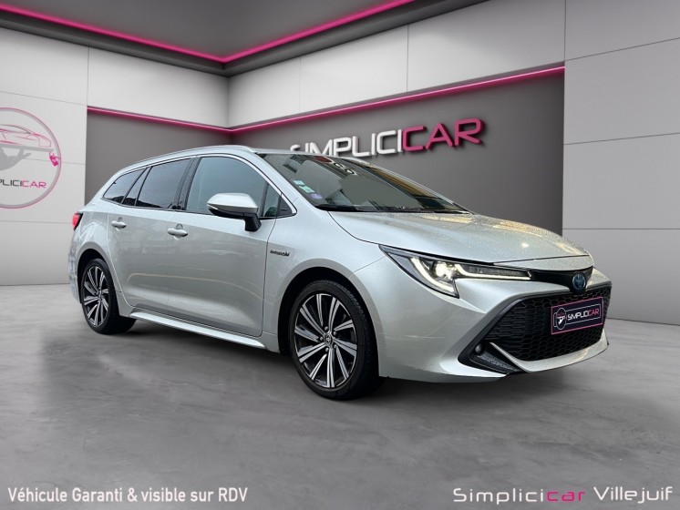 Toyota corolla touring sports hybride my21 122h design, caméra de recul, garantie 12 mois. occasion simplicicar villejuif ...