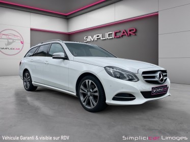 Mercedes classe e break 200 bluetec executive a  garantie 12 mois occasion simplicicar limoges  simplicicar simplicibike france