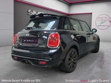 Mini cooper s 2.0l 192cv - garantie 12 mois occasion simplicicar lyon ouest simplicicar simplicibike france